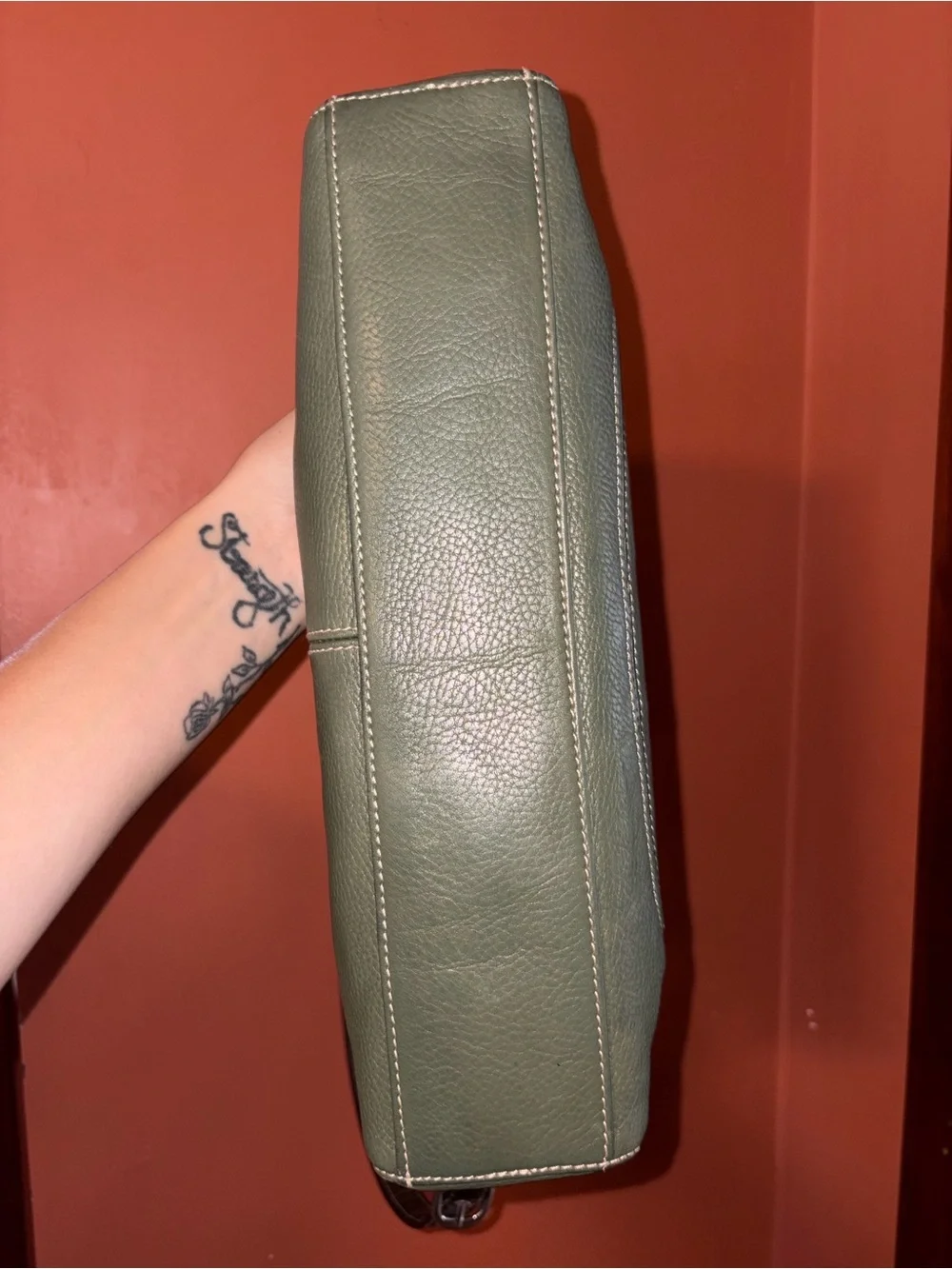 Tig & Co Y2K 90’s Vintage genuine leather bag - Picture 6 of 10